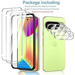 3 Pack for Google Pixel 10 Screen Protector + [3