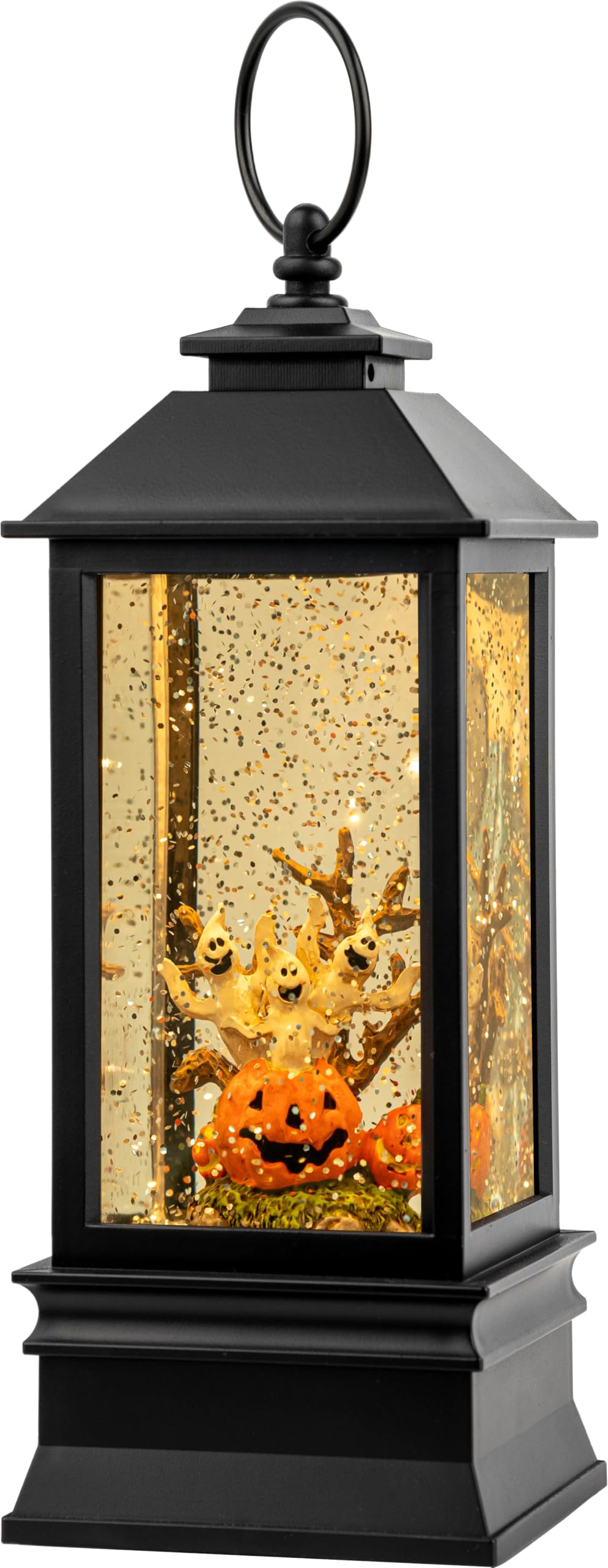Halloween Snow Globe Lantern Water Glittering