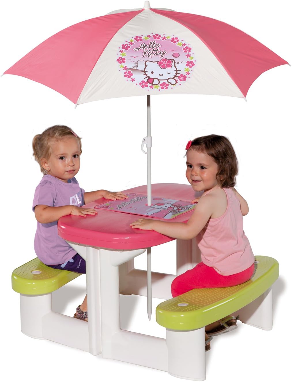 Smoby 310256 Jeu de Plein Air et Sport Hello kitty Table Pic Nic