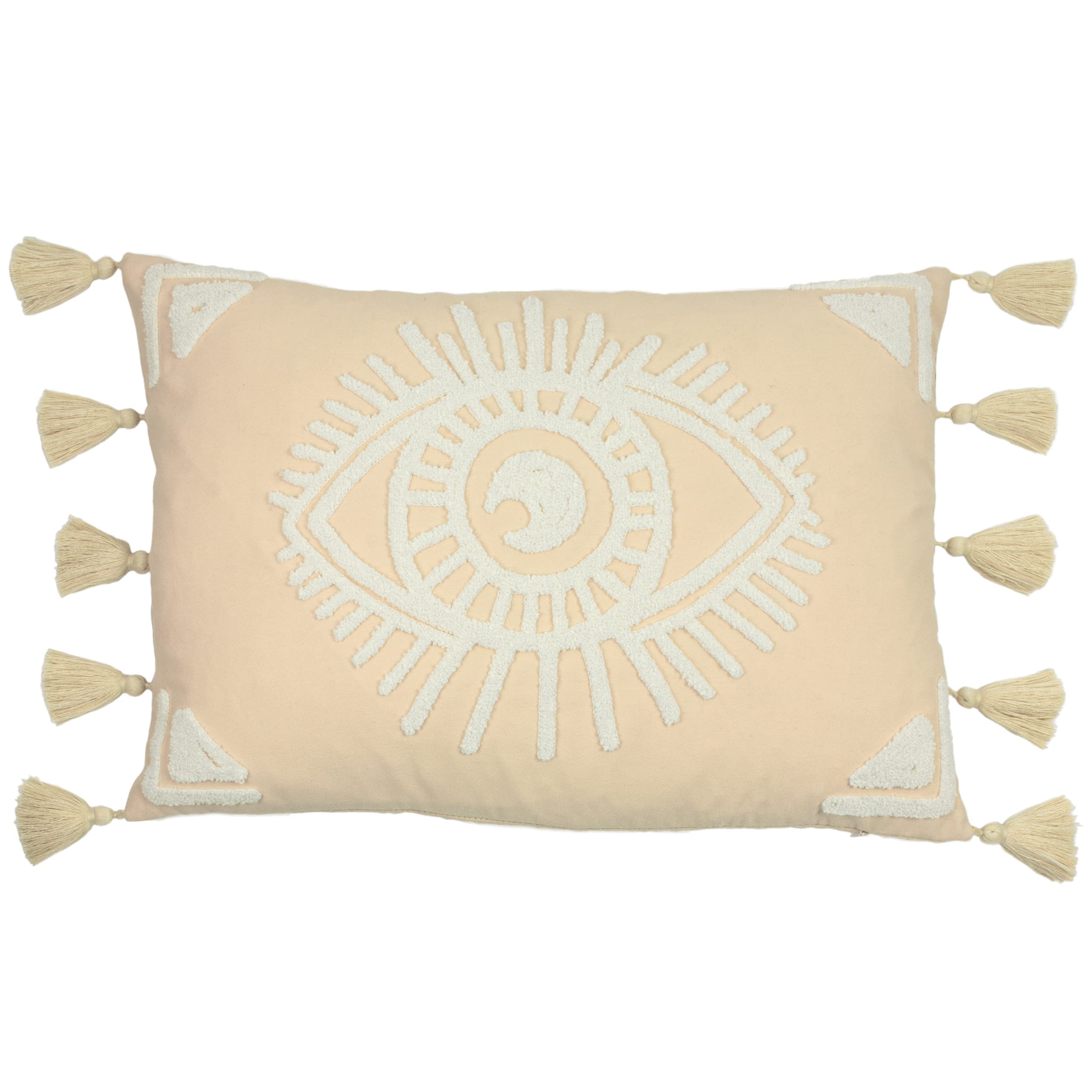 furn. Ashram Eye Cushion Cover, Blush, 35 x 50cm