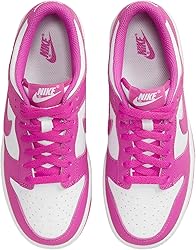Nike Dunk Low Pre School White/Active Fuchsia