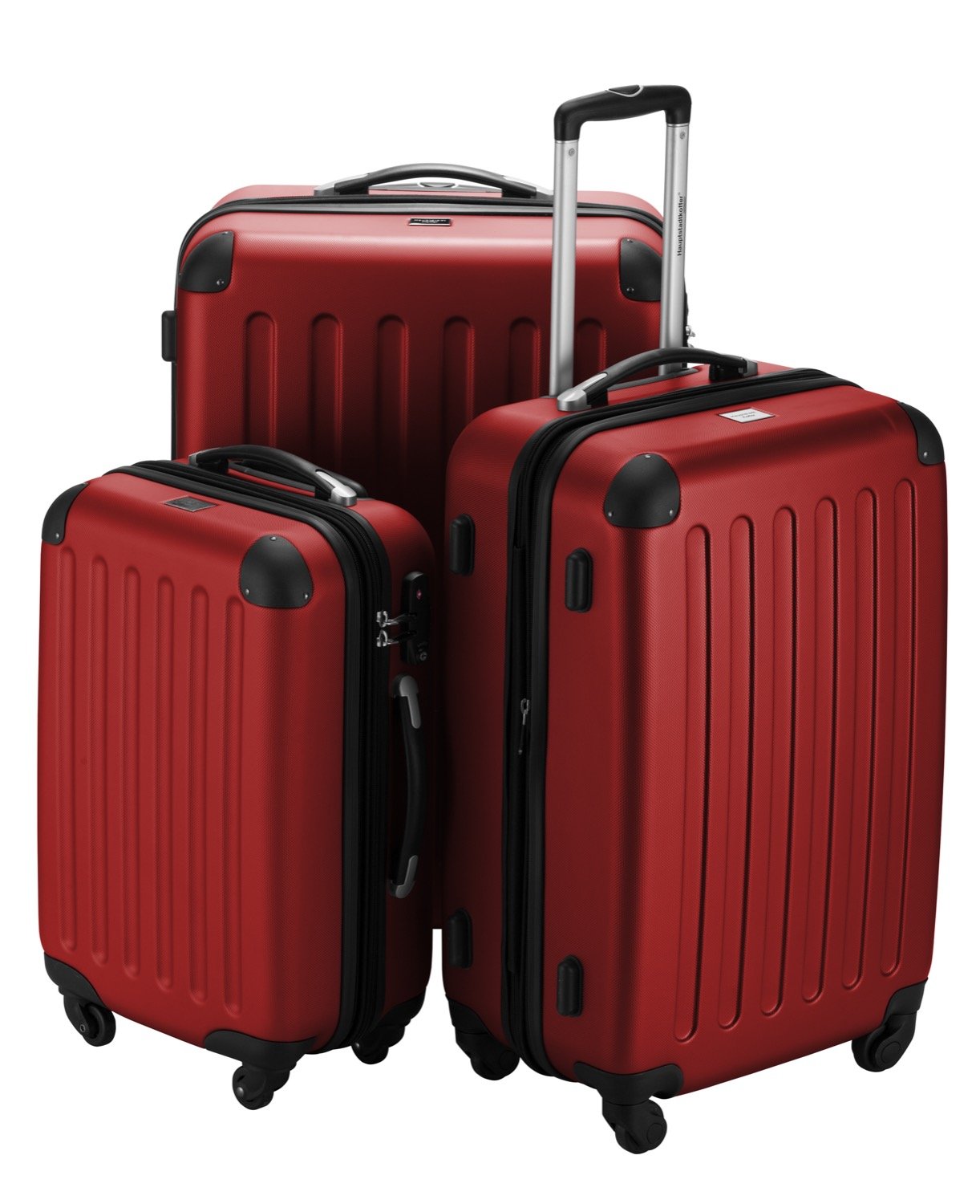 Hauptstadtkoffer Spree – Medium Hardshell Suitcase, TSA Lock, 4 Wheels, Trolley Luggage, Rolling Suitcase, Travel Case with Expandable Capacity, 65 cm, 74 Liters, Red — image 1