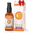 Vitamin C Serum for Face - Face Serum Vitamin C and Hyaluronic Acid, Anti Aging serum, Brightening Serum, Brightening Face Serum with Vitamin C Oil, Facial Serum for Collagen Production & Reduced Acne