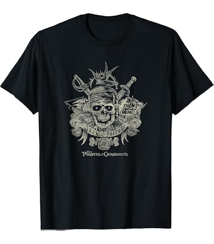 Amazon.com: Pirates of The Caribbean - Jack Sparrow T-Shirt