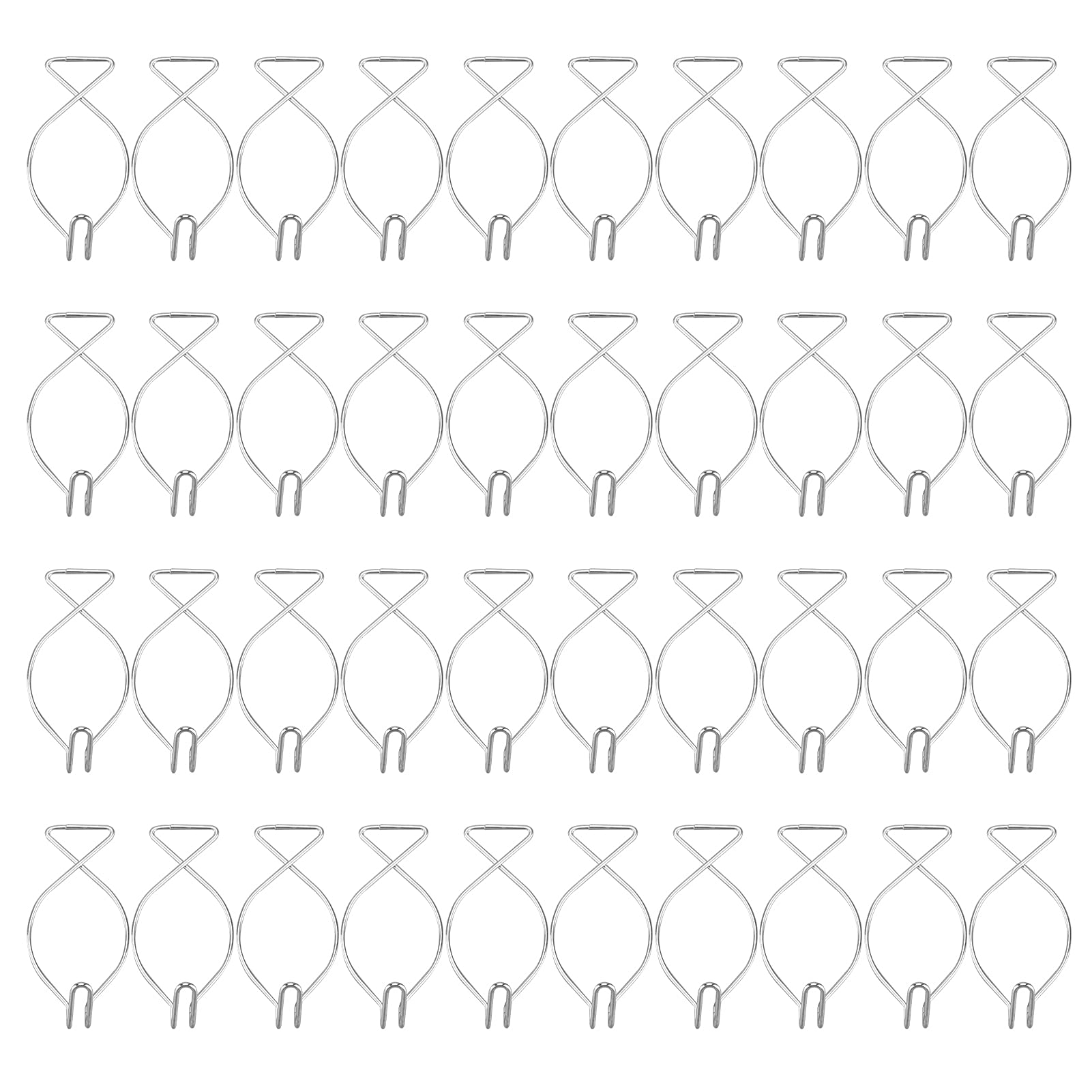 Pssopp Ceiling Hook Clip Drop Ceiling Clips Suspended Ceiling Hooks for Office, Party, Home and Wedding Decoration Ceiling