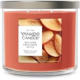 Yankee Candle Sugared Cinnamon Apple Scented Candle, 14.5oz 3-Wick | Up to 40 Hour Burn Time, Room Filling Fragrance, Long-Lasting Scent, Premium Plant Wax Blend, Consistent Burn, Giftable