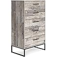 Signature Design by Ashley Neilsville 5 Drawer Chest, Light Brown