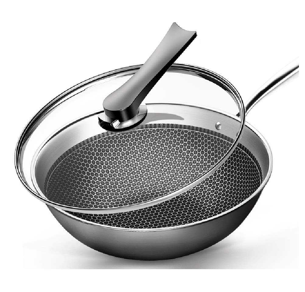 限定セール 3695 炒め鍋 焦げ付き防止の中華なべステンレス製の中華なべの家の多機能の絶妙な 耐久の中華なべのフライパン 中華鍋 Wyqsz 設計 B07rwbzsg3 A A 中華鍋 Www Wwmp Org Za
