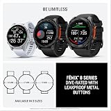 Garmin fēnix 8 43mm Premium GPS Smartwatch AMOLED Multisport 10 Day Battery view 7