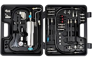 GEARBONE Fuel Injector Cleaner Kit – 1000ML Non-Dismantle Fuel System Cleaner & Tester, 150PSI Pressure – for Intake Valve, Throttle Body, Manifold, and Catalytic Converter Cleaning