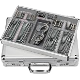AISITESY 104 Trial Lens Set Optometry Equipment Optical Trial Lens Set Case Free Trial Frame JS-104