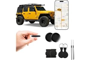 1 Set Mini GPS Trackers for Vehicles (Only Android), Strong Magnetic, No Monthly Fee, Waterproof, 365-Day Battery, Mini & Hid