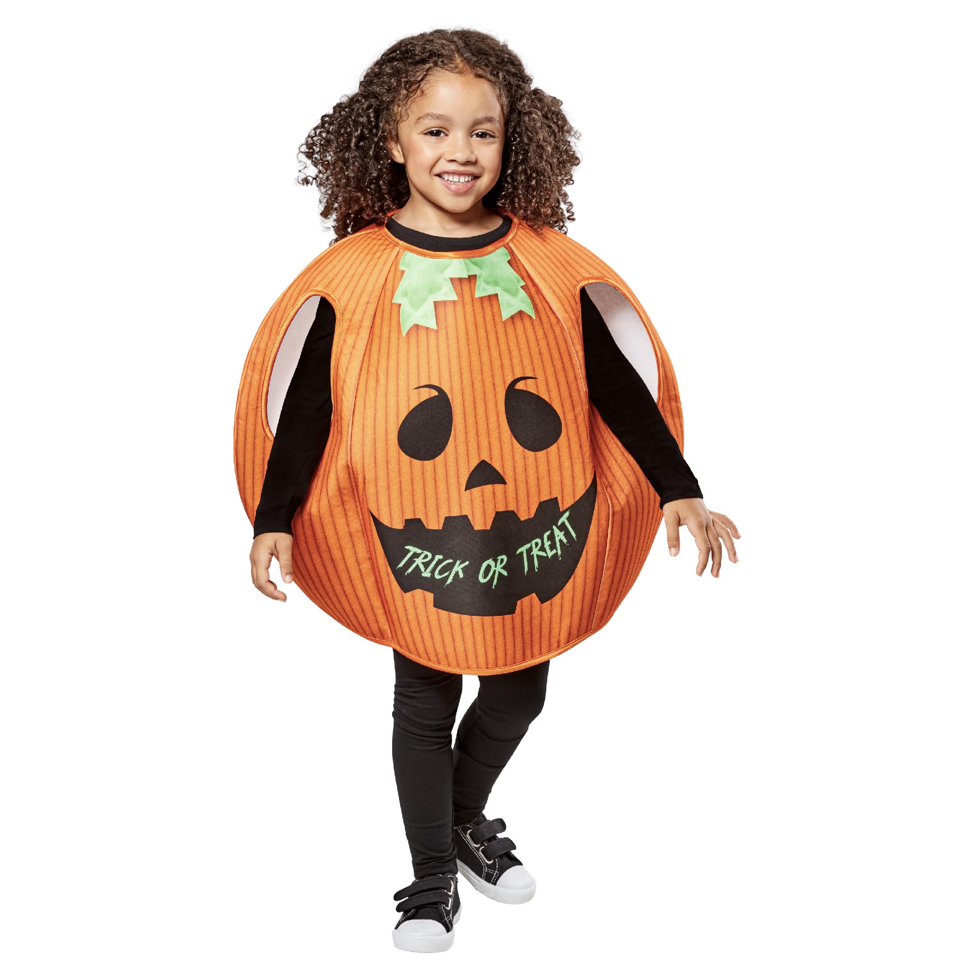 Rubies Official Toddler Pumpkin Costume, Kids Fancy Dress, Size Age 5-6 Years Halloween