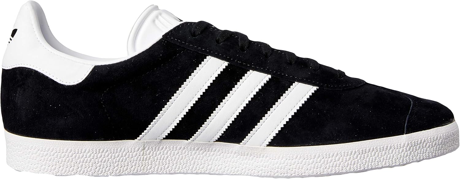 adidas gazelle black white