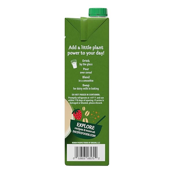 PACIFIC FOODS, BEVERAGE OAT ORIGINAL ORGANIC, 32 FL OZ