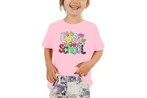 Zylkor Last Day of School Shirt Toddler Boys Girls School Graduation Tops Kids Student Life Shirt Vacation Tees