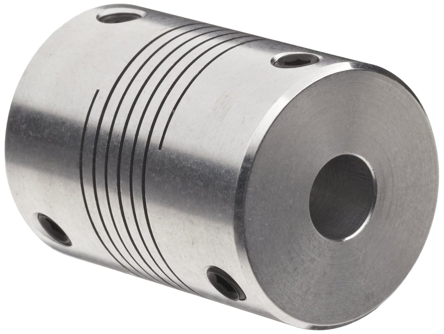 Huco 724.13.1818.Z Size 13 MultiBeam Coupling, Aluminum, Inch, 0.157