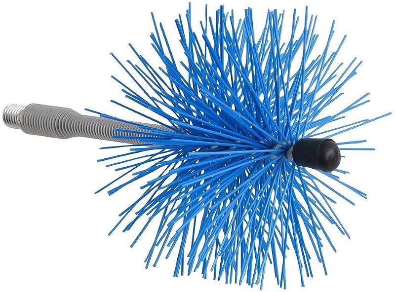 WOLFPACK Chimney Sweep Nylon Flexible Shaft 120 mm Brush Kit Stove Cleaning