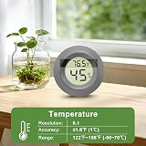 EEEKit 5-Pack LCD Hygrometer Thermometer Humidity Meter Indoor Temperature Gauge view 2
