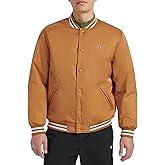 Champion Men's Logo Striped-trim Varsity Jacket