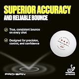 PRO-SPIN Ping Pong Balls 3-Star Premium White ABS Tournament Quality view 6