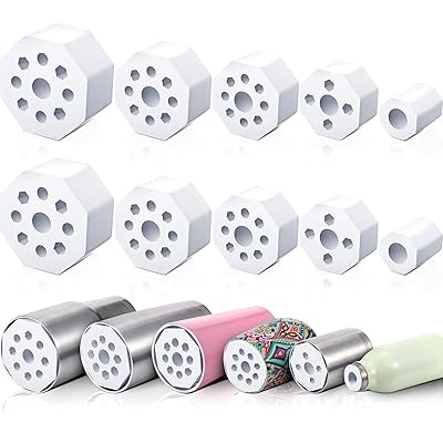 Buy 5 Sizes Cup Turner Foam Set 10 Pieces Tumbler Foam Tumbler Spinner Foams For 1 2 Inch Pvc Pipe Fit 40 Oz To 10 Oz Tumbler Bottles Cups 25 Oz 17 Oz