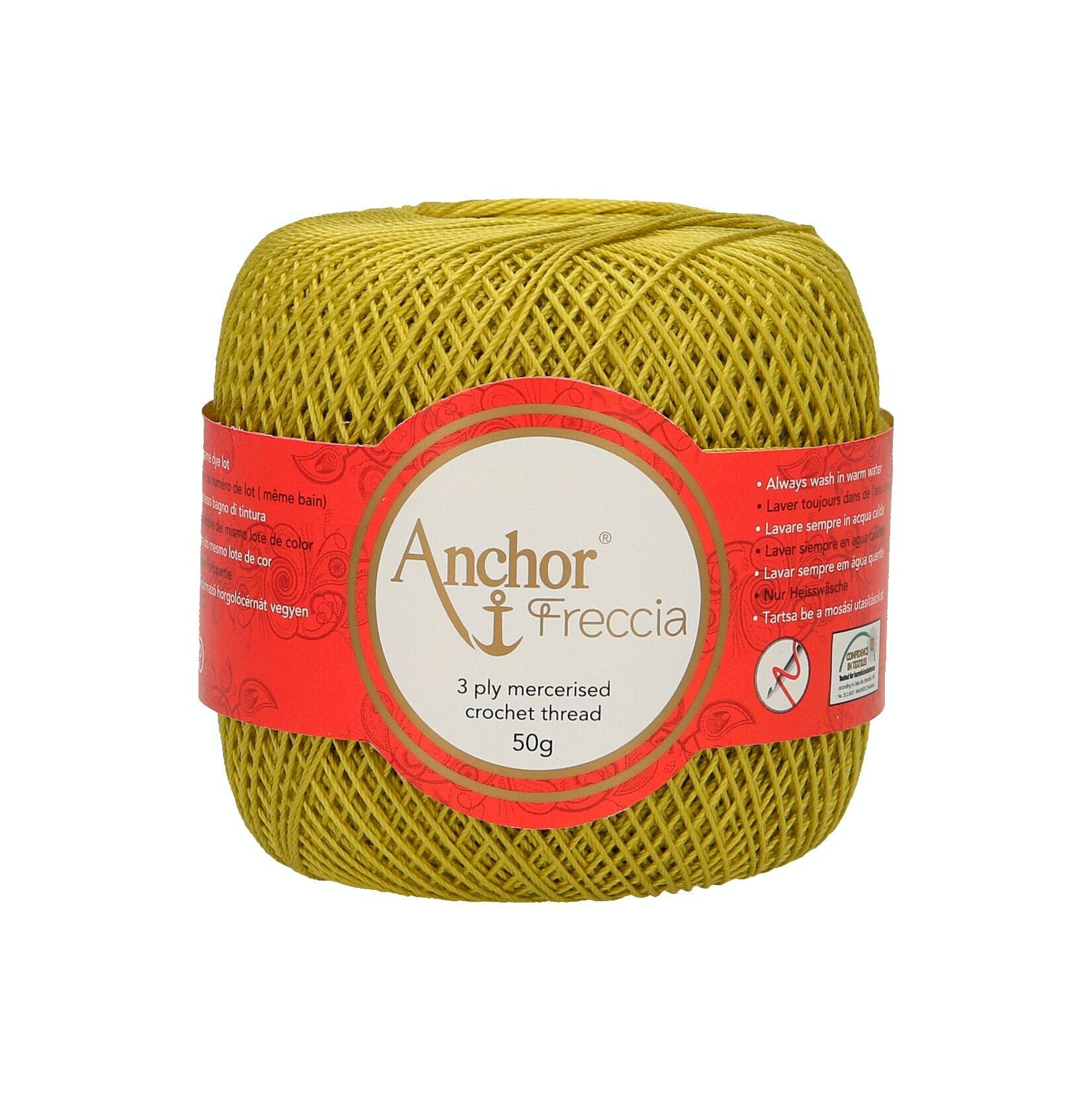 Anchor 4771012-00684 Crochet Yarn, 100% Cotton, 684, One Size, 88 g