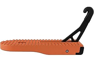 Rightline Gear Moki Car Door Step - Hooks on Car Door Latch for Car Roof Access, As Seen on Shark Tank - Moki Ascent Folding Step