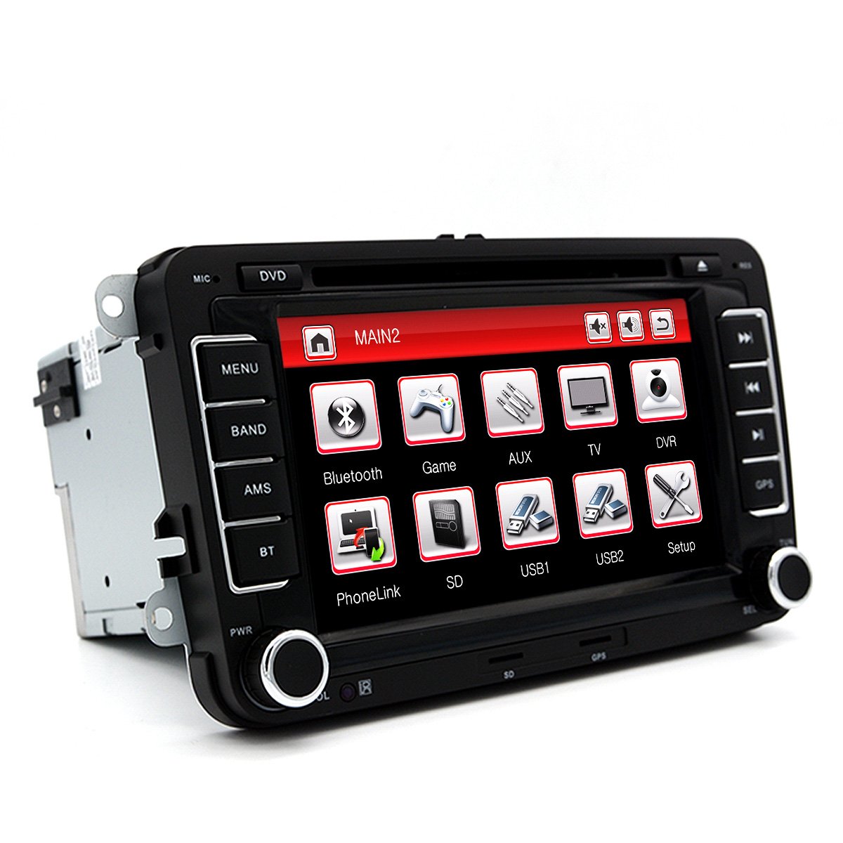 Car Stereo Junsun 7" Double Din Car GPS DVD Radio Amazon.co.uk