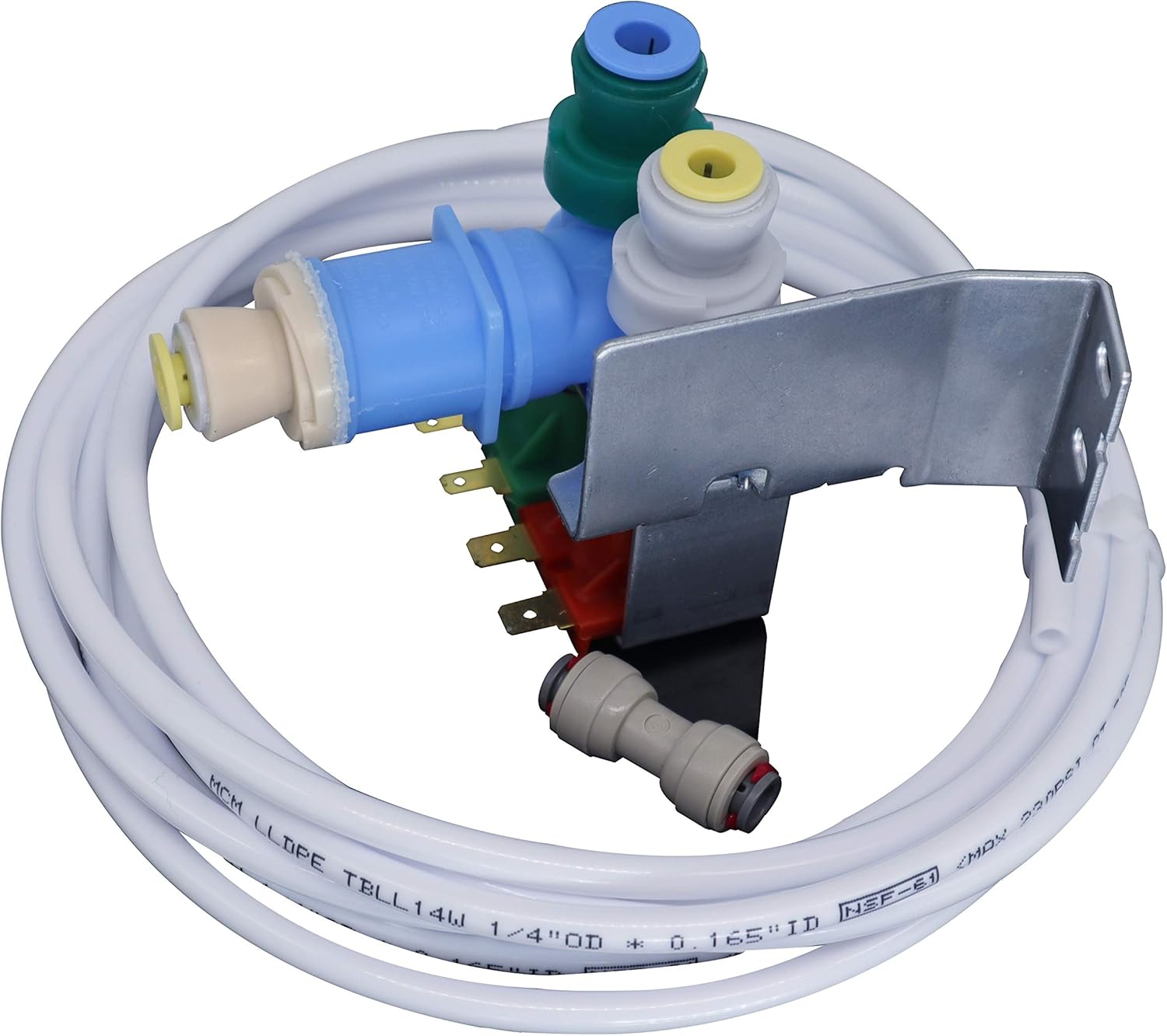 『Enterpark』 OEM New Replacement parts IMV708(W10408179) 4389177 Water Valve for Whirlpool Kitchenaid Kenmore