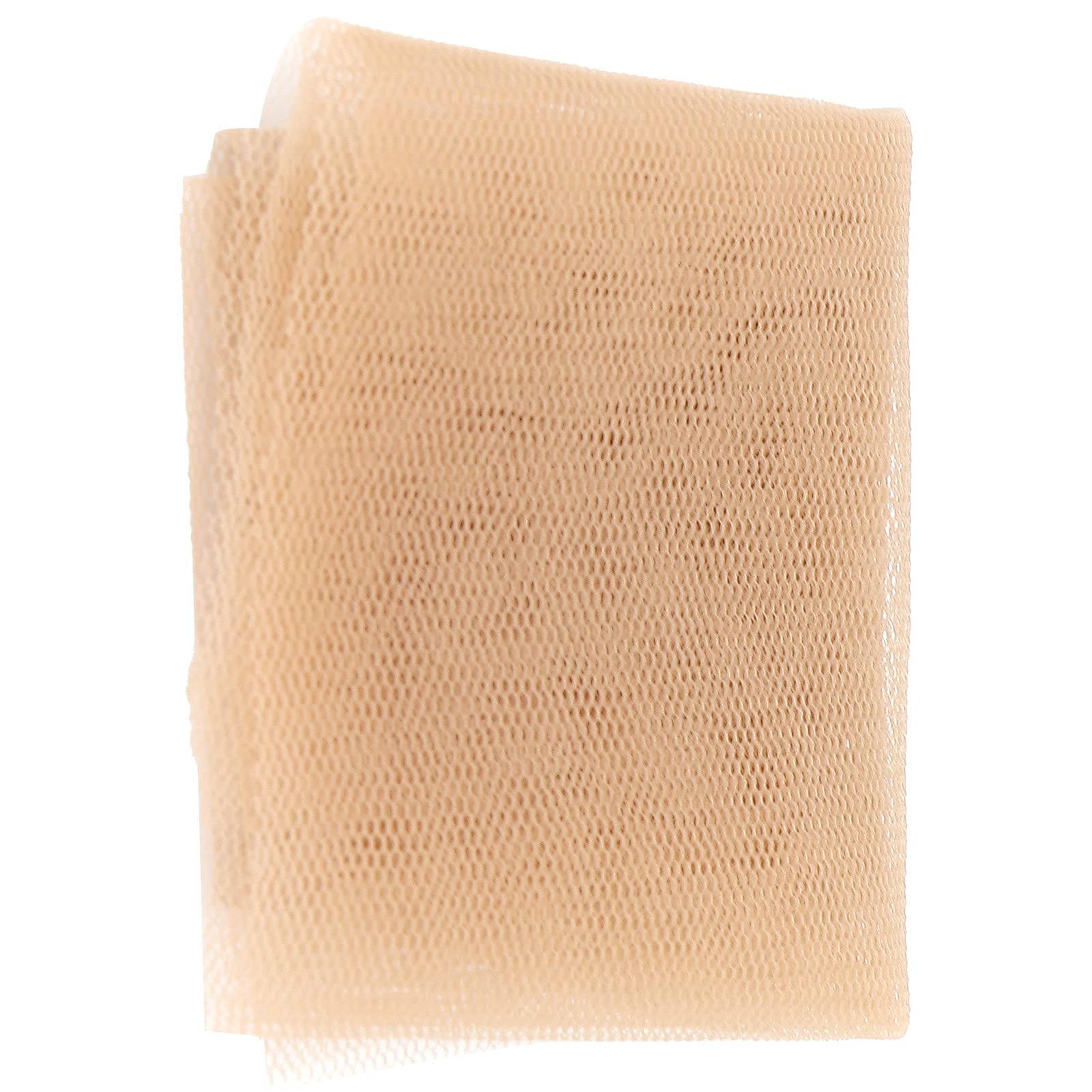 Wig Hair Net, Solid Durable Good Breathability 20x20cm Lace Net Approximate Skin Tone Lace Net for Wigs for Fake Beards for Double Eyelid Patches