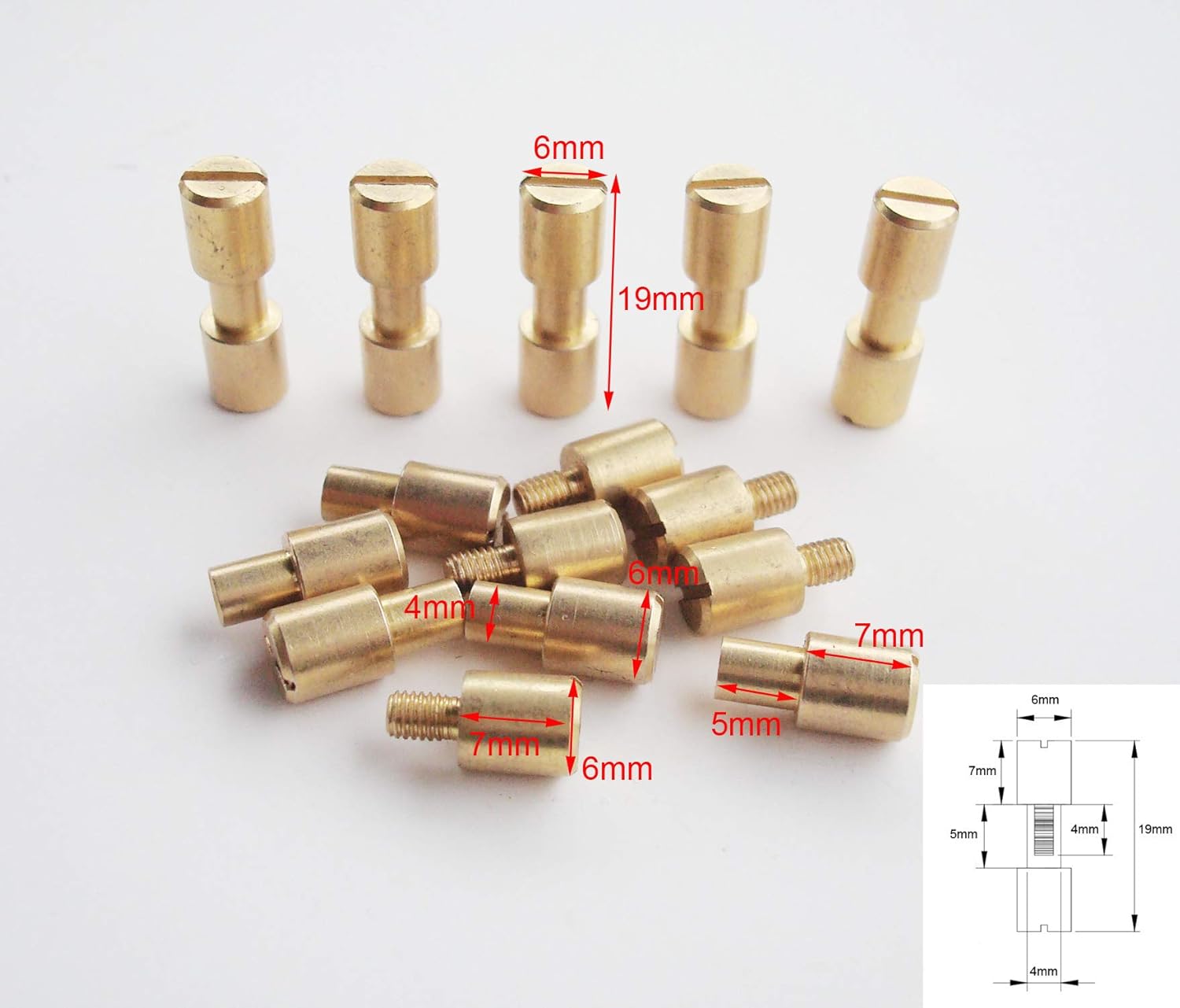 Pocket Knife Screw and Bolts,EDC Knifemakers Corby Knives Pivot Pin