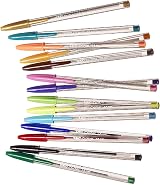 BIC Cristal Multicolour Ballpoint Pens 1.6 mm Pack of 20 view 3
