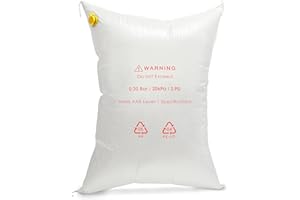 8 NET INC. 8NET Reusable Dunnage Airbags 36" x 72", 25 Bags, Level-1, 2-Ply,Woven Polypropylene, for Container Loading: Eliminating Empty Spaces in Trucks and Container