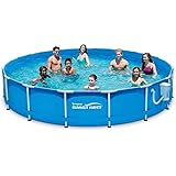 Summer Waves 15' Metal Frame Pool Set