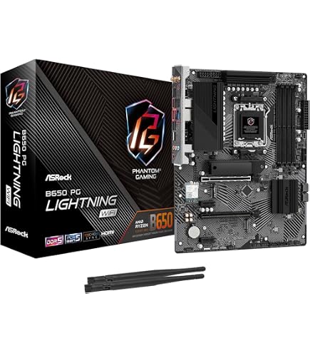 Amazon.com: ASRock B650M PG Lightning AMD Socket AM5 Ryzen9000