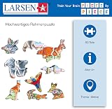 Larsen FH45 Australia Fauna 60 Piece Jigsaw Puzzle Tray Frame Figure Pieces view 3