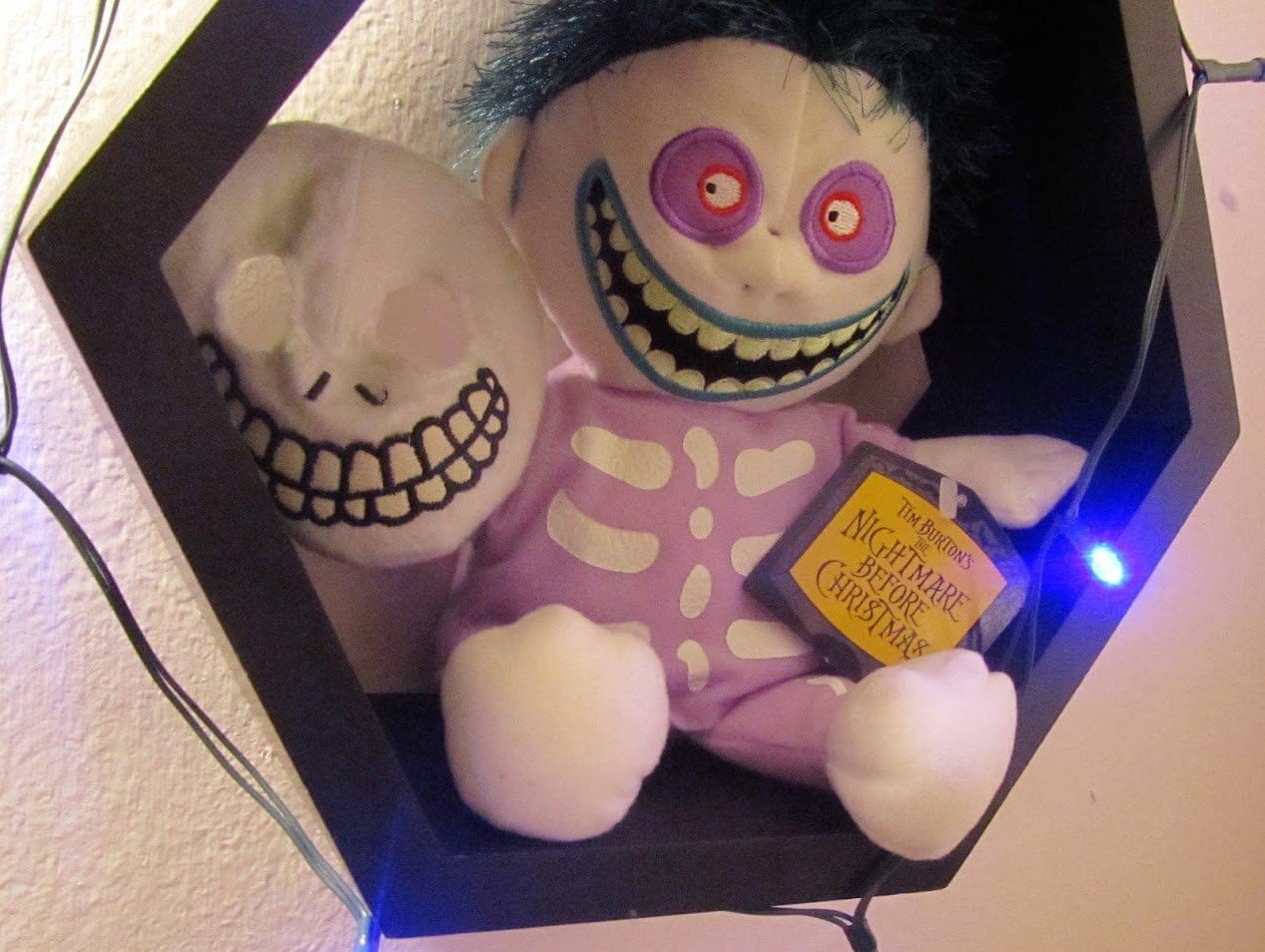 Neca Nightmare Before Christmas Lock, Shock and Barrel Plush, Animals