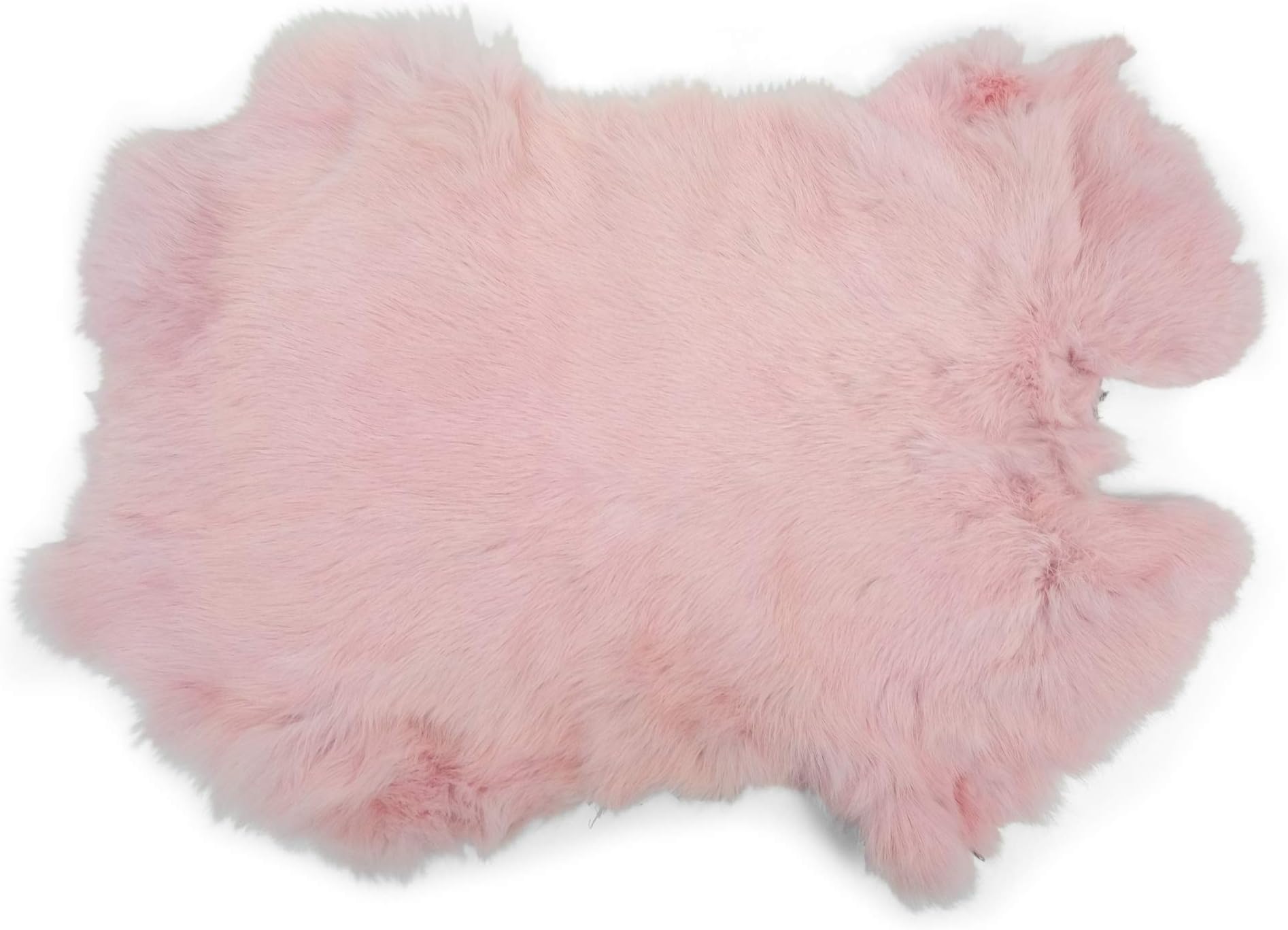 Dyed Rabbit Skin (Baby Pink)