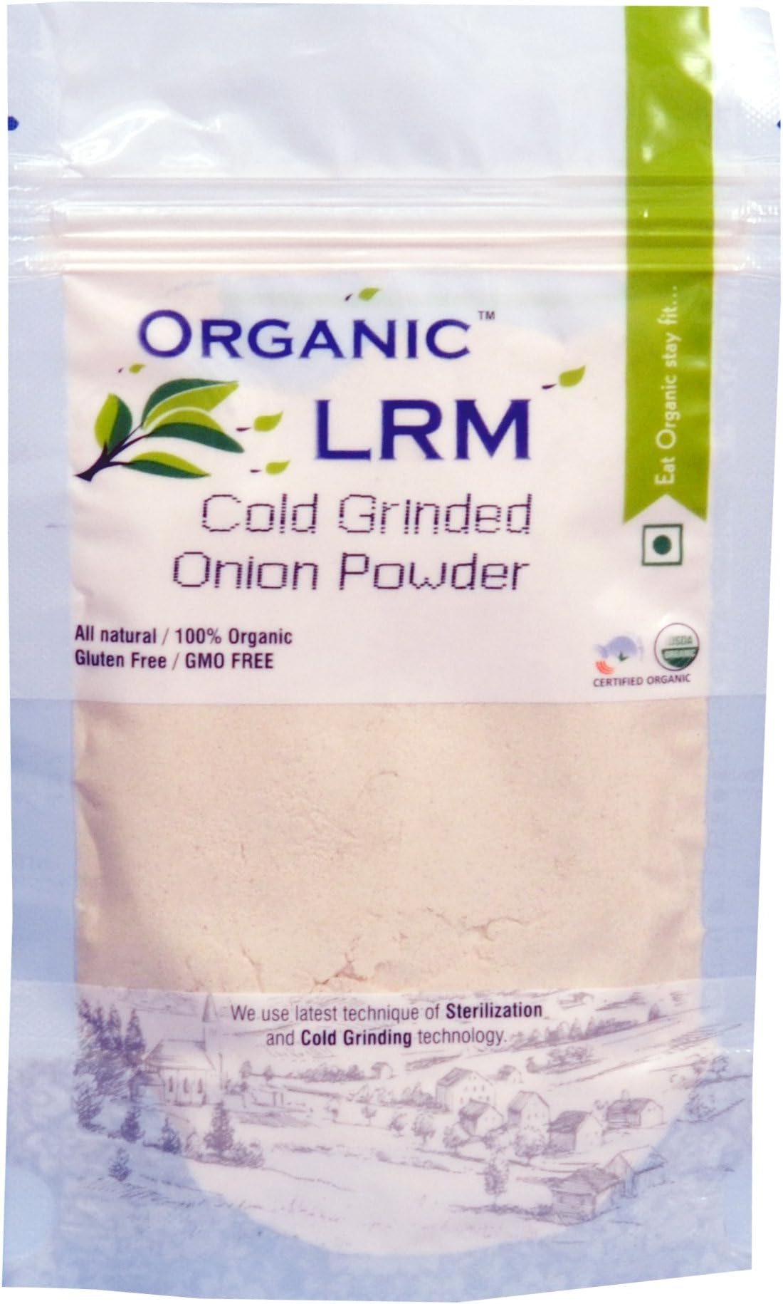 Organic LRM Spices Masale Onion Powder Pouch 100Gm