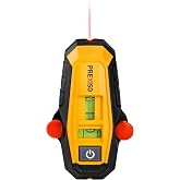 PREXISO 2-in-1 Laser Level with Bubble Vials &amp; Magnetic Nail Detector | Laser Leveler with Bubble Vials, Multi Surface Line Laser for Hanging Picture, Non-Electronic Stud Finder