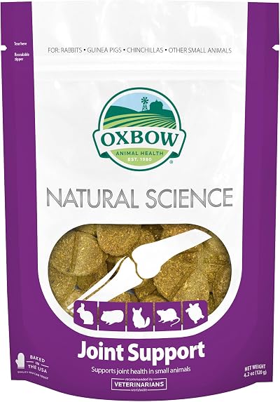 Oxbow Natural Science Joint Support for Small Animals Premium Hay Based