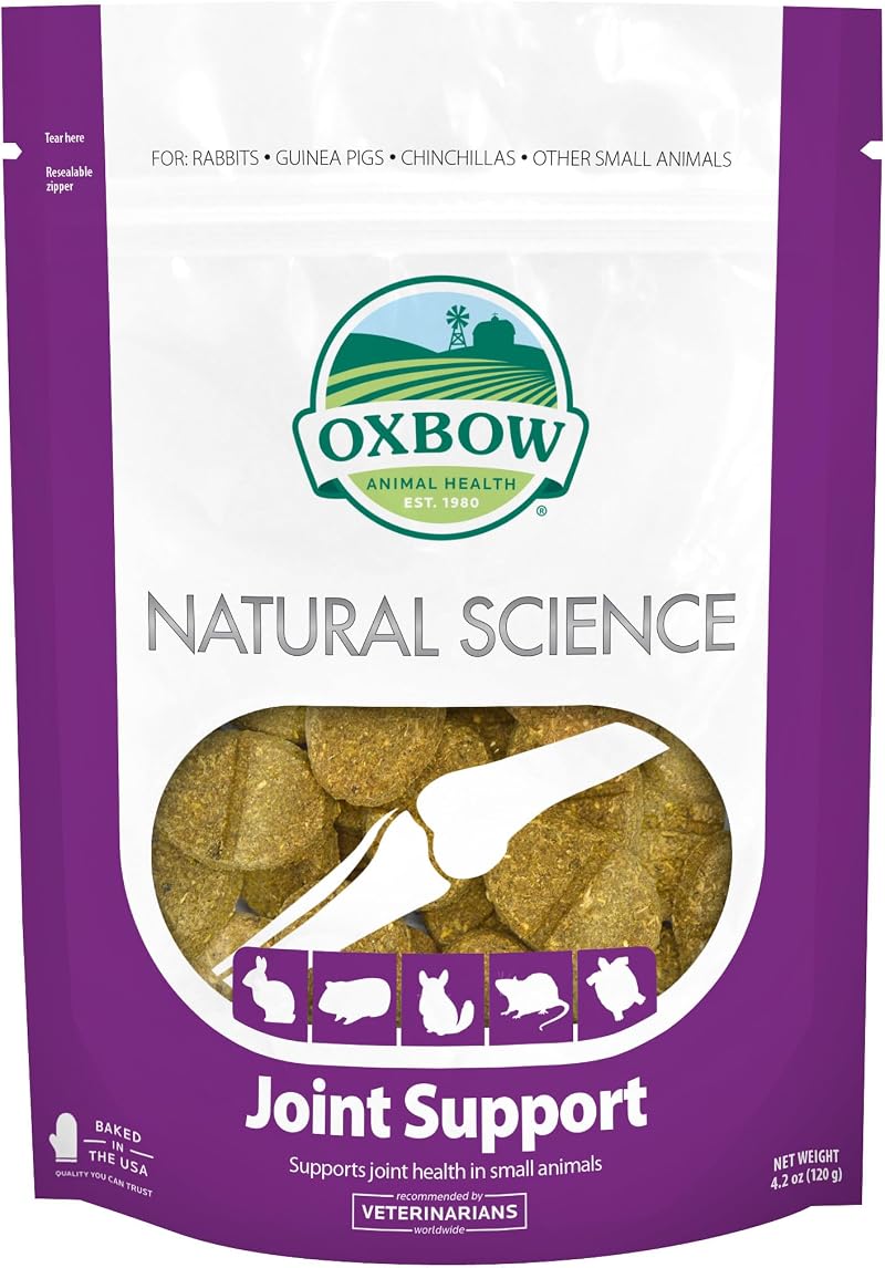 Oxbow Natural Science Joint Support for Small Animals Premium Hay Based
