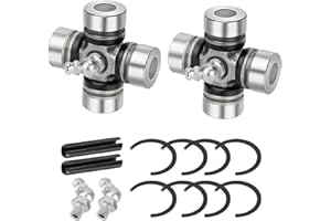 2 Sets Front Prop Shaft U-Joint for Polaris RZR Ranger Sportsman General 1000 900 800 700 570 500, Drive Shaft U-joint Replac