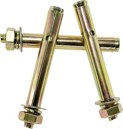 DDHOMIN 10 PCS M10 Heavy Duty Expansion Bolts 100mm Wall Floor Anchor