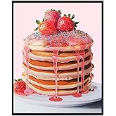 Kitchen Decor - Kitchen Wall Art - Wall Decor - Dining Room Decor, Breakfast Nook Art Print, small Decorations, Coffee Station Food Art, Cafe Wall Art, Cute Coffee Bar Decoration