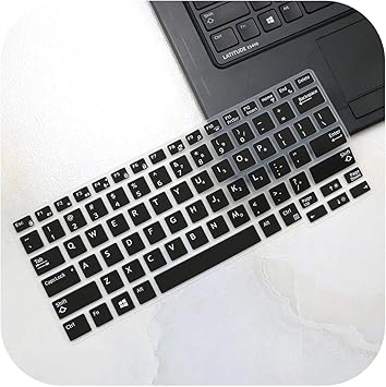 Amazon Com For Dell Latitude E7250 E5250 E7270 E5270 E73 E5270 12 5 Latitude 7290 7280 7380 7390 E7370 13 3 Laptop Keyboard Cover Skin Black Computers Accessories
