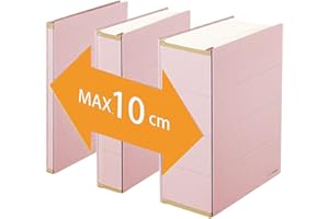 PLUS(プラス) PLUS Japan, Zero Max Expandable File in Pink, 1er Pack (1x 1 File)