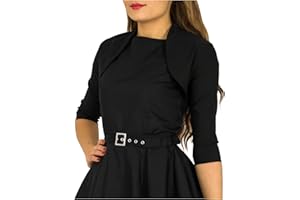 BlackButterfly Tailored 3/4 Sleeve Bolero