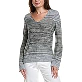 NIC+Zoe Womens Hazy Shades Sweater